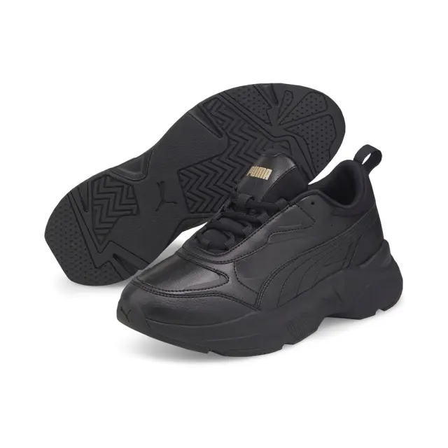 Puma Cassia SL Γυναικεία Chunky Sneakers 385279-02 Μαύρα - 38.5 3