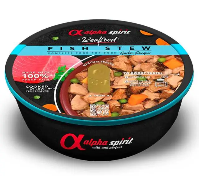 Alpha Spirit Real Dog Food Μαγειρευτό Με Τόνο 280gr Μονόχρωμο