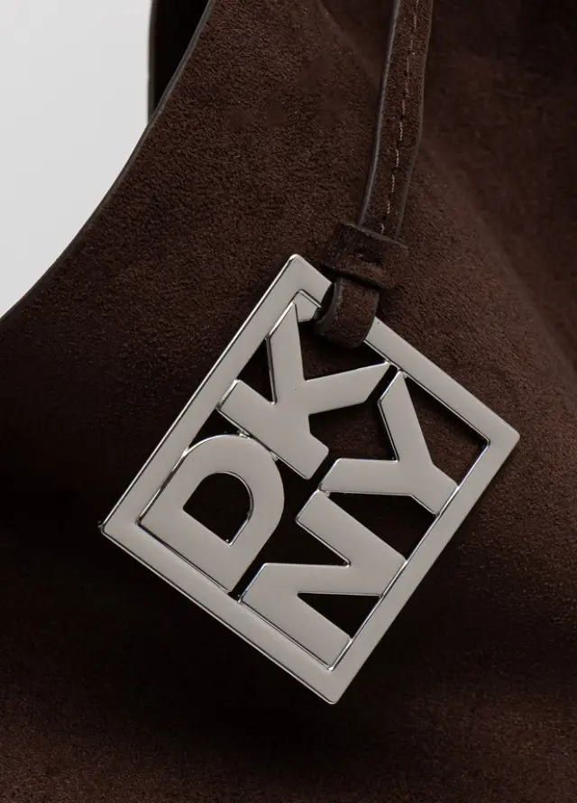 Γυναικεία Τσάντα Ώμου DKNY North Lg Hobo R63CMS38-CBE Καφέ Καστόρι Καφέ - One Size 3