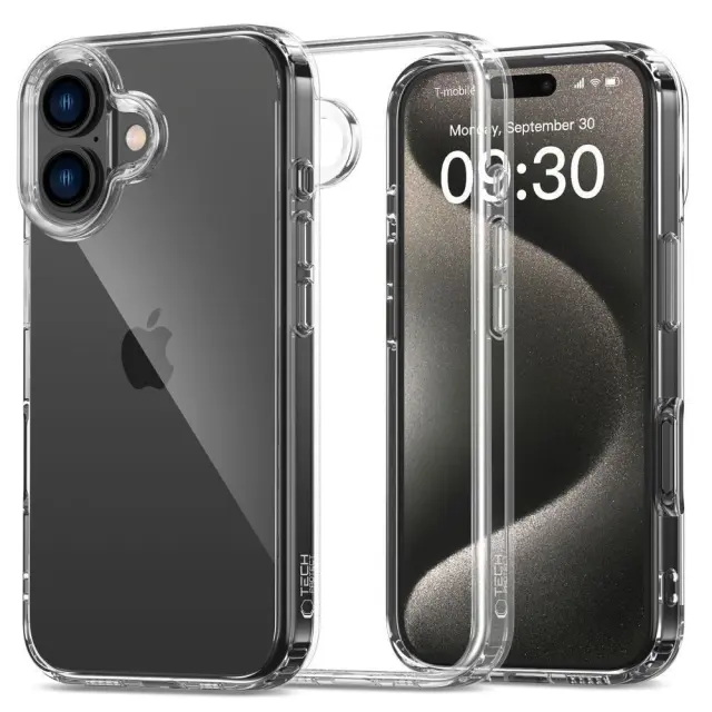 Tech-Protect® Flexair Hybrid Θήκη για iPhone 16- Clear