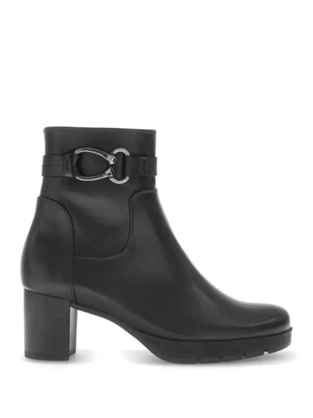 Gabor Μποτάκια Γυναικείο δέρμα Μαύρο GAB/72072 003-BLACK 3