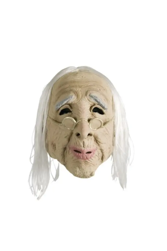 Αποκριάτικο Αξεσουάρ Μάσκα Latex Γριάς (Clown Republic) (C-73411)