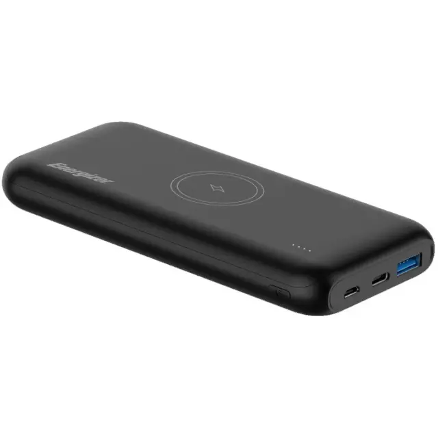 Power Bank Energizer QE10009PQ 10000mAh PD20W με 1xUSB-C 1xUSB-A Ασύρματη Φόρτιση 15W και LED Ένδειξη Μπαταρίας Μαύρο 2