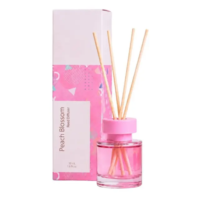 Αρωματικό diffuser ροζ Peach Blossom 50ml Iliadis 94974