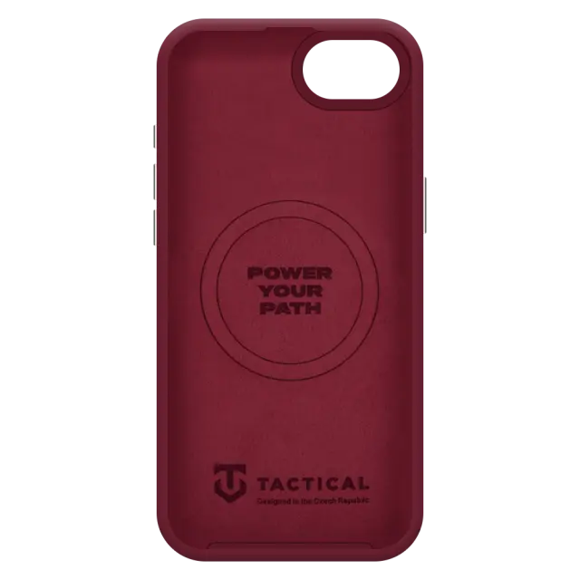 Tactical MagForce Velvet Smoothie 2.0 Cover for Apple iPhone 16e/17e Burgundy 2