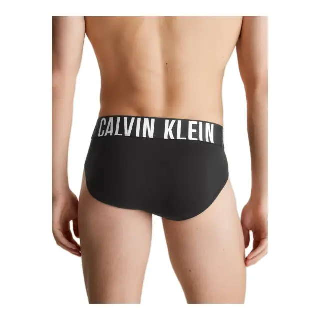 Calvin Klein Ανδρικό Slip Intense Power - Τριπλό Πακέτο, Χρώμα Μαύρο 3