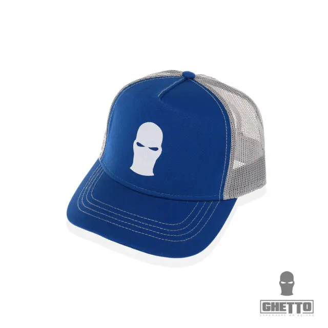 Ghetto Mask Rapper | Cotton Caps Blue