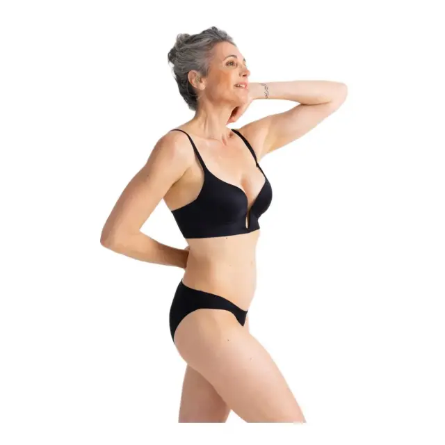 DORINA Γυναικείο Σουτιέν Βαθύ Ντεκολτέ Sublime Sculpt Eco, Χρώμα Μαύρο 3