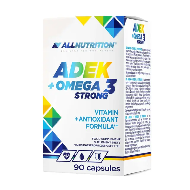 ALLNUTRITION Adek + Omega 3 Strong 3