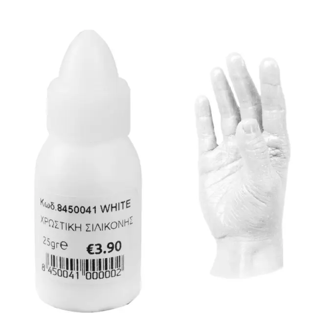 Χρωστική Σιλικόνης - White - 25gr