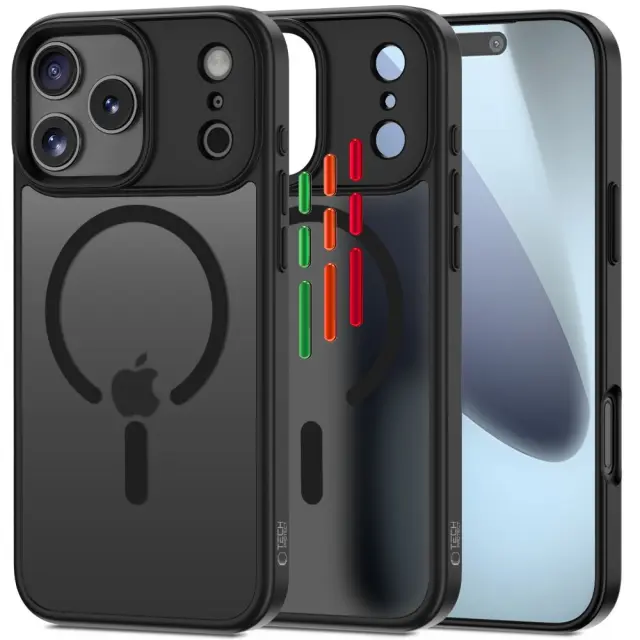 Tech-protect Magmat Xt 4-set Magsafe Iphone 17 Pro Max Matte Black