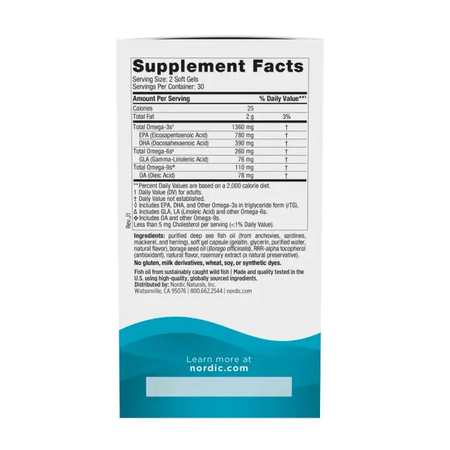 Nordic Naturals Complete Omega Xtra 2