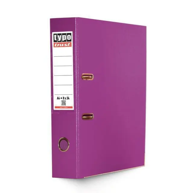 Typotrust Κλασέρ Πλαστικό 8/34 Mωβ (KP834-08)