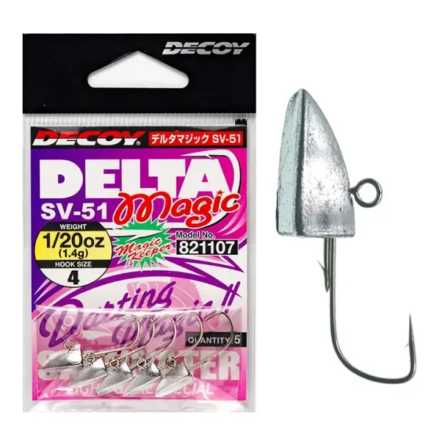 Μολυβοκεφαλή Decoy SV-51 Delta Magic 2.5gr #4