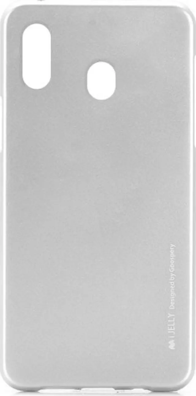 Θήκη Mercury iJelly Ασημί (Galaxy A20e) 2