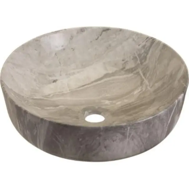 88-8428 SOLANTE-1 420*420*140 ΝΙΠΤΗΡΑΣ DECOR GREY-DARK ΜΑΡΜΑΡΟ GLORIA