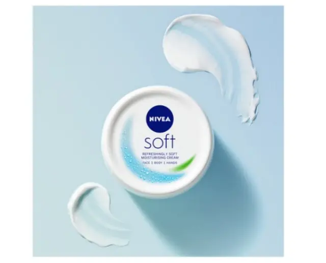 Nivea Soft Κρέμα Προσώπου, Σώματος, Χεριών 200ml