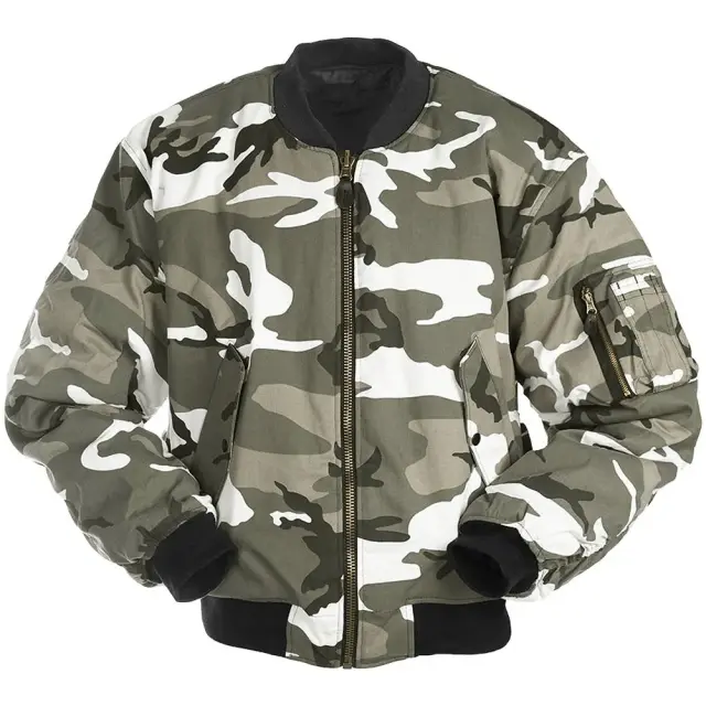 MIL-TEC US URBAN T/C MA1® FLIGHT JACKET - ΜΠΟΥΦΑΝ - Urban camo