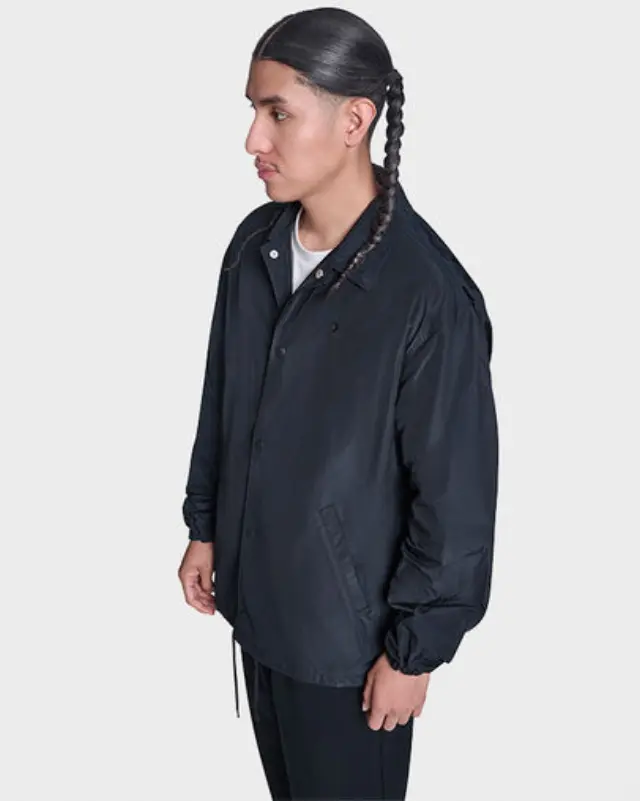 Converse Men's Andover Coach Jacket CVM5J563-BLK - L 3