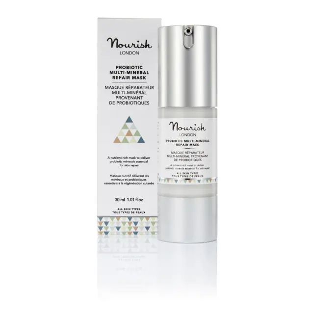 Nourish London Probiotic Multi-Mineral Repair Mask – Βιολογική Μάσκα Προσώπου Με Προβιοτικά & Μέταλλα