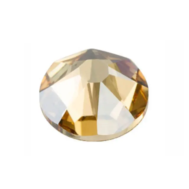 Swarovski 2088 GlueFix XIRIUS Crystal Golden Shadow SS30 Ø6.4x3mm - Συσκευασία Χονδρικής - 288τεμ