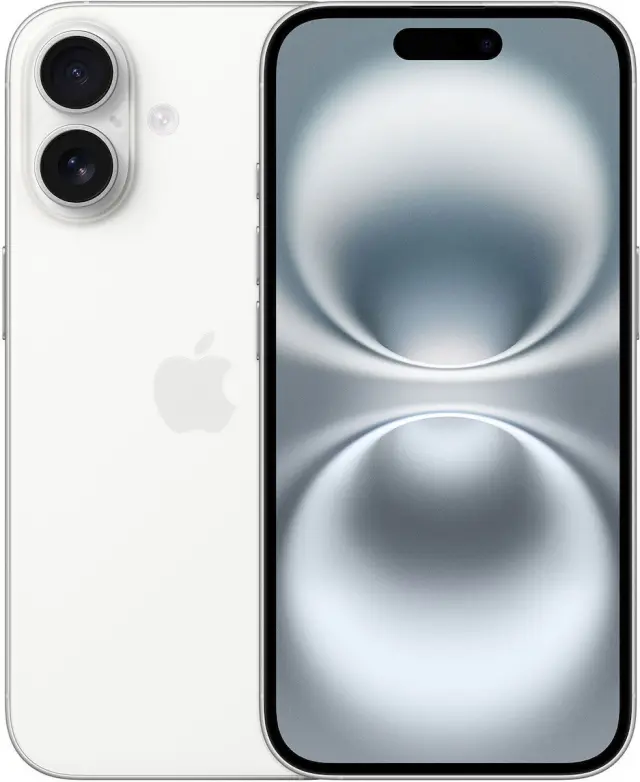 Apple iPhone 16 5G (8GB/128GB) White – έως 60 δόσεις