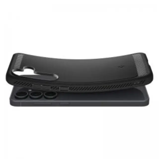 Θήκη Soft TPU Spigen Samsung Galaxy S25 FE 5G Rugged Armor Μαύρο N70340 2