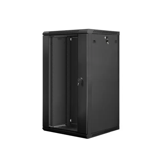 Lanberg Καμπίνα Rack 19" 22U 600X600 Black V2 (WF01-6622-10B)