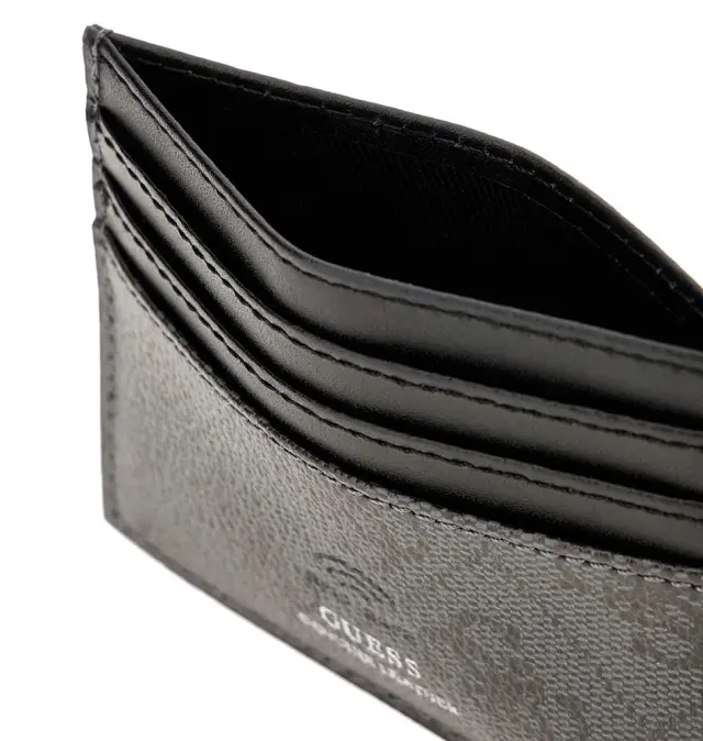 Καρτοθήκη Guess Jeans SMVELELEA25_NEBLA Μαύρο - UNI 2