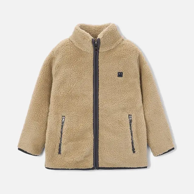 Mayoral Ζακέτα Fleece Μπεζ για Αγόρι 3