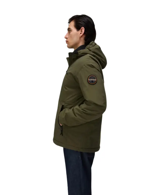 Napapijri - Ανδρικό Χειμωνιάτικο Μπουφάν Giacca Tundra Winter NP0A8928-G1F Λαδί - 2XL 3