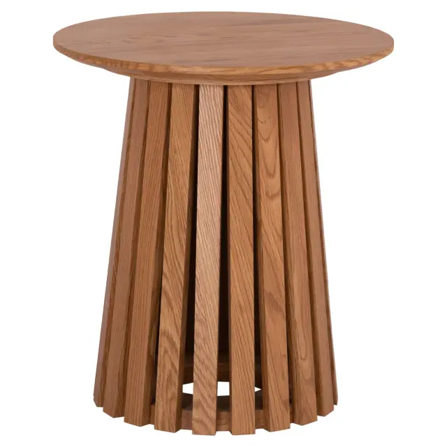 ΤΡΑΠΕΖΑΚΙ ΒΟΗΘΗΤΙΚΟ FB918025 MDF ΣΕ ΦΥΣΙΚΟ ΞΥΛΟΥ Φ45x50,5Υεκ.