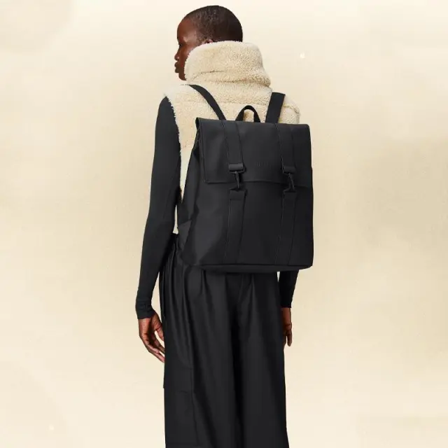 Αδιάβροχο Σακίδιο Rains MSN Bag 13300-Black Μαύρο - ONESIZE 2