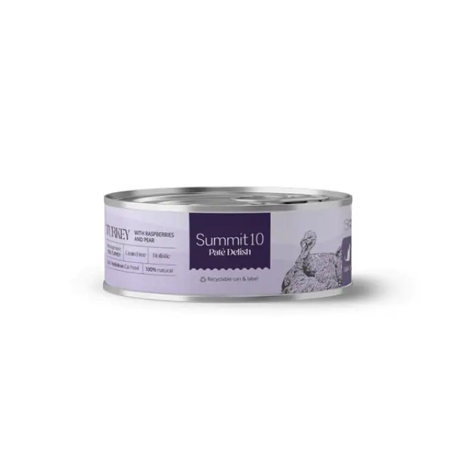Summit10 Patè Delish Γαλοπούλα 92% με Βατόμουρα και Αχλάδι 85gr