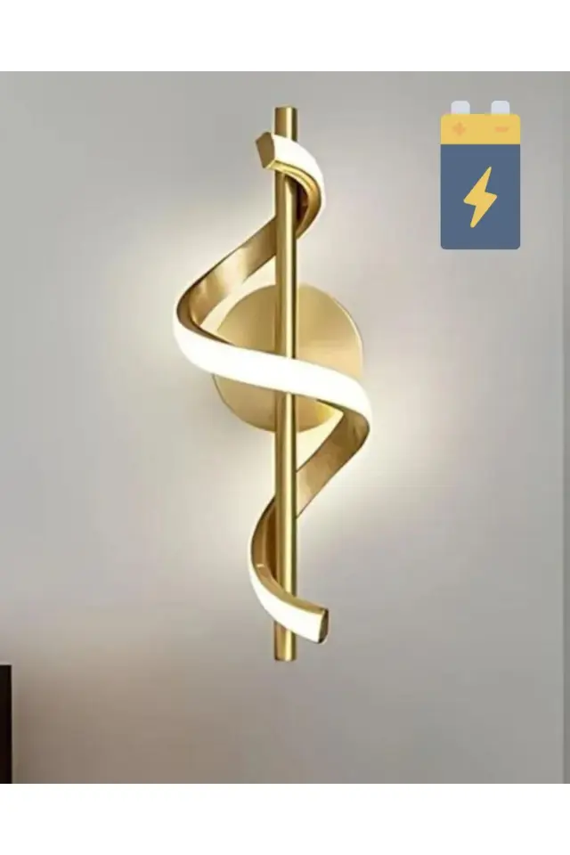 Stewehome Φωτιστικό τοίχου led με μπαταρία για υπνοδωμάτιο και σαλόνι 2