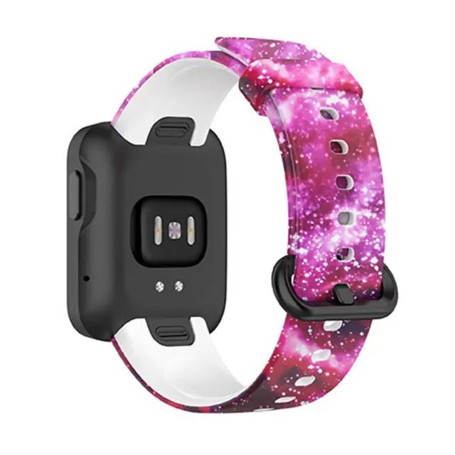 Λουράκι Σιλικόνης για Xiaomi Mi Watch Lite 2 Starry Sky Μωβ OEM