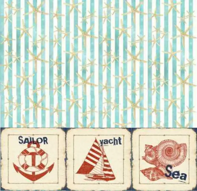 Artebella Αυτοκόλλητο Χαρτί Ντεκουπάζ Mixart Transfer 25x25cm 6028V