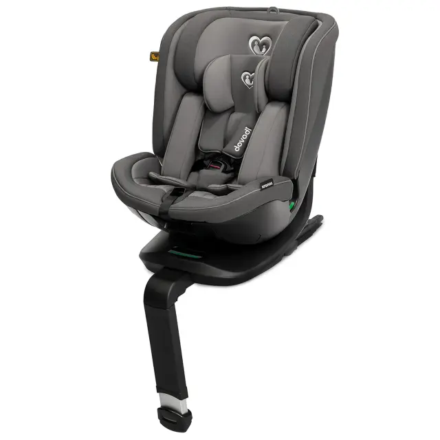 Dovadi Kronos 360° Κάθισμα Αυτοκινήτου i-Size 40-150cm ISOFIX Metallic Grey