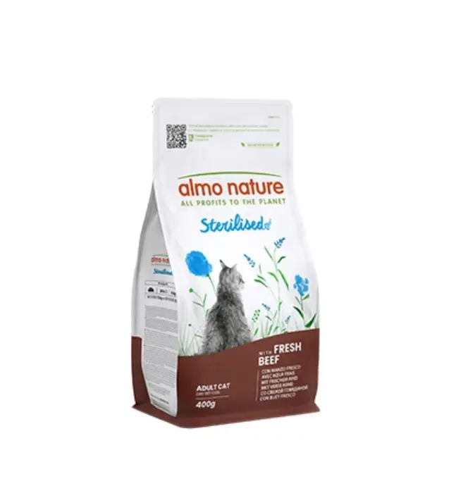 Almo Nature Functional Cat Adult Sterilized Μοσχάρι 400gr Μονόχρωμο