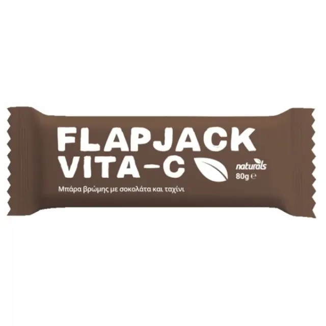 Naturals Flapjack VITA-C Σοκολάτα & Ταχίνι 80gr