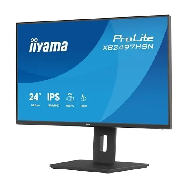 IIYAMA Monitor 24" XB2497HSN-B1 IPS FHD Black (XB2497HSN-B1) 2