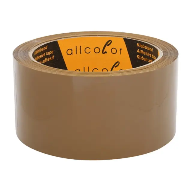 ALLCOLOR GAFFER-TAPE Packaging-Tape Polypropylene - 48mm x 66m brown (810-50 BR)