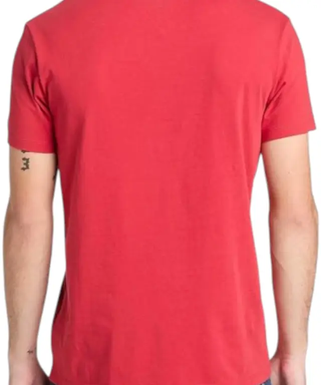 Timberland - Ανδρικό T-shirt Oyster River Logo Tee TB0A2BR3-N96 Κόκκινο - M 2