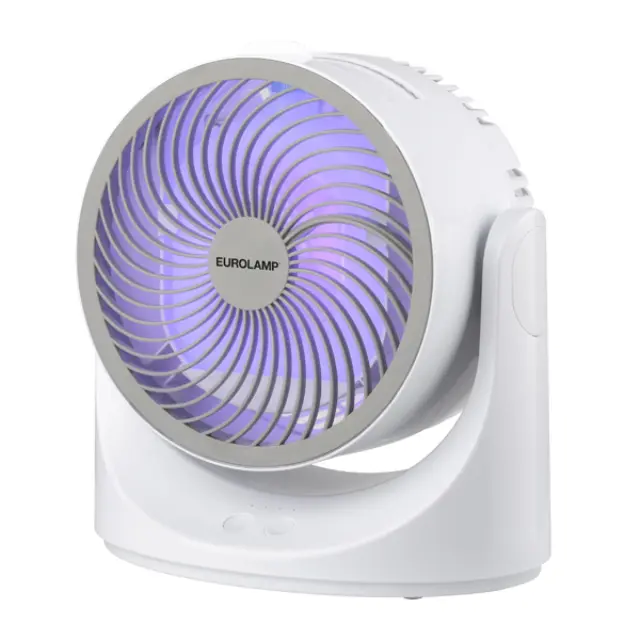 ΕΠΙΤΡΑΠΕΖΙΟ AIR COOLER Φ18.5 10W ΜΕ USB ΚΑΙ RGB ΦΩΣ Άσπρο 2