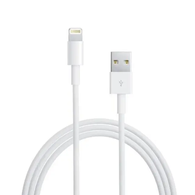 Kαλώδιο Apple MD818 USB A σε Lightning 1m Λευκό N27625