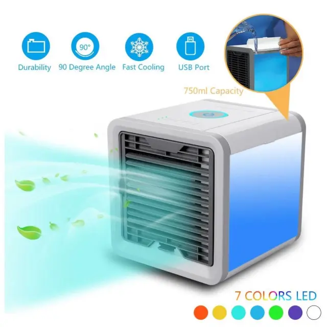 Φορητό mini air-cooler ανεμιστήρας & υγραντήρας με 3 ταχύτητες 10W - ARCTIC AIR ARC-001 3