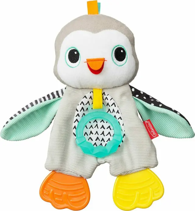 INFANTINO CUDDLY TEETHER PENGUIN 2