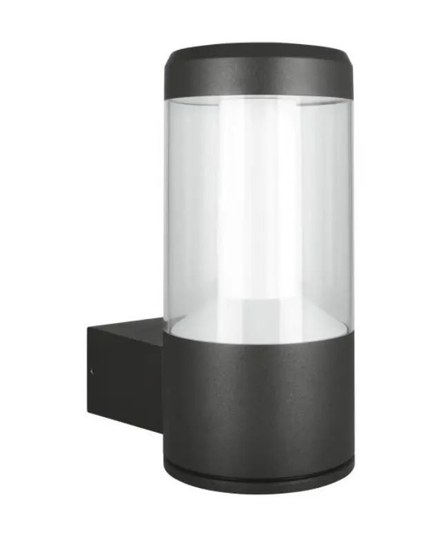 Φωτιστικό Εξωτερικού Χώρου FACADE LANTERN 12W 3000K IP54 ΓΚΡΙ OSRAM LEDVANCE