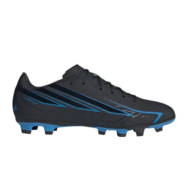 adidas Performance Men's F50 Hyperfast Club FG/MG Μαύρο - Μπλε KJ0992 (adidas Performance)
