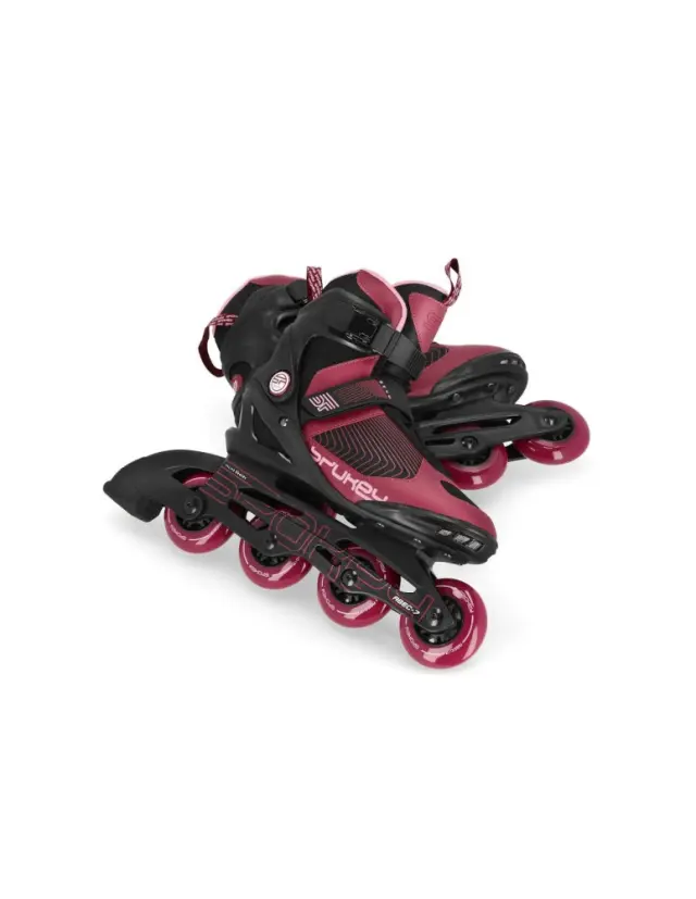 Πατίνια Roller Skates Αυξομειούμενα Inline Revo Spokey Pink 5902693295969 - 38 2